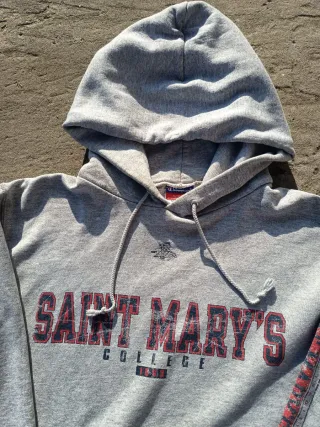 Felpa Champion Grigia con Logo