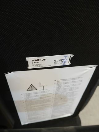 Silla IKEA Markus - Negra