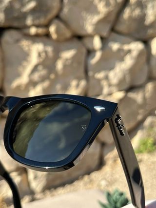 Ray-Ban Wayfarer Neri Nuovi con accessori