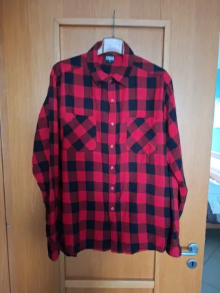 Camicia a quadri uomo H&M XL