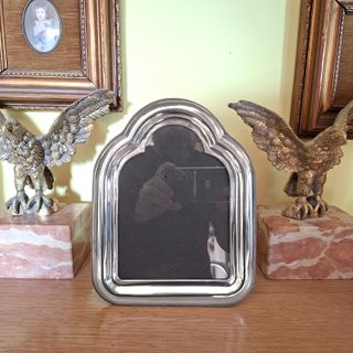 Cornice Portafoto Argento 925 Art déco xfoto 13x18