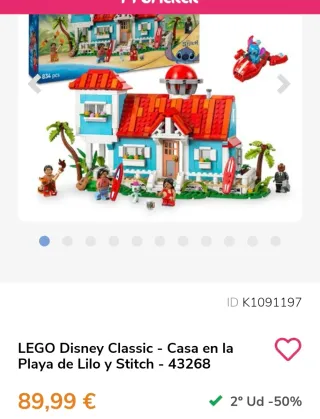 LEGO Disney Casa di Lilo e Stitch 43268