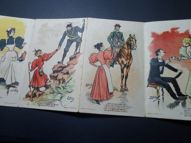 ANTIGUAS1918-TIRAS PUBBLICITARIE-ANIS DEL MONO