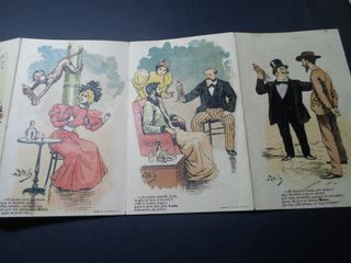 ANTIGUAS1918-TIRAS PUBLICIDAD-ANIS DEL MONO