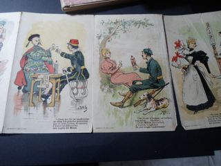 ANTIGUAS1918-TIRAS PUBLICIDAD-ANIS DEL MONO