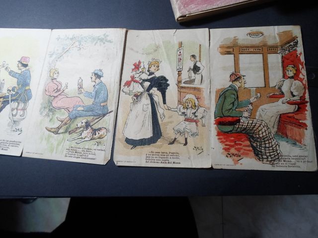 ANTIGUAS1918-TIRAS PUBBLICITARIE-ANIS DEL MONO