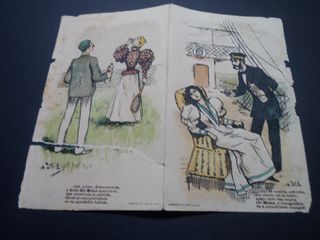 ANTIGUAS1918-TIRAS PUBLICIDAD-ANIS DEL MONO