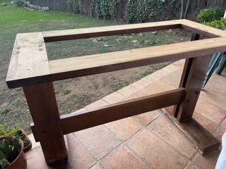 Base mesa roble americano