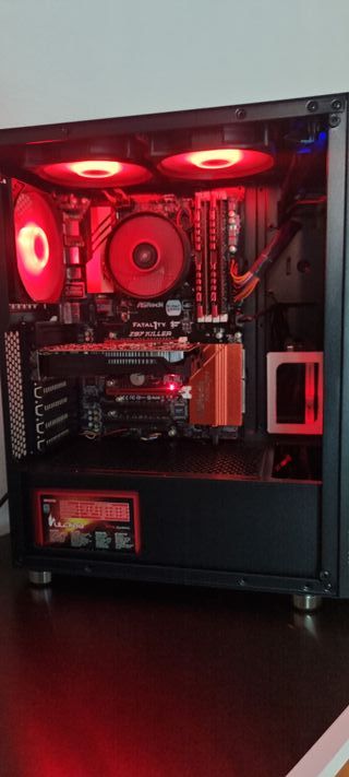 TORRE i7 GAMING-24GB RAM-SSD-HDD-GTX1050 2 GB-W 11