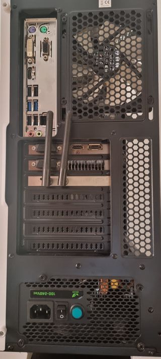 PC i3 8a 3.600GHZ X4-16GB RAM-SSD-HDD-GTX1060-W 11