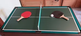 Mesa multijuego. Futbolin, billar, ping pong...