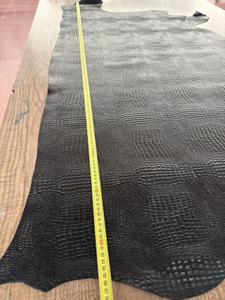 Piel de vacuno caimán