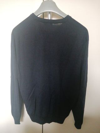 Maglione Uomo André Maurice V-Neck Nero Tg.5
