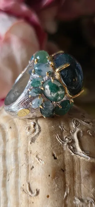 Anillo joya de autor .modelo linaje