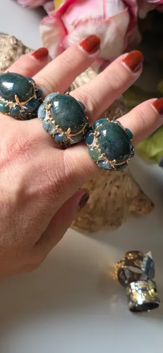 Anillo joya de autor .modelo linaje