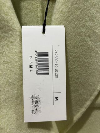 Abrigo de sastre para mujer. Bimba y Lola.