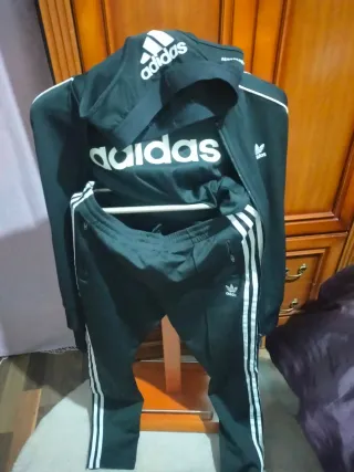 Chándal Adidas Negro Talla M