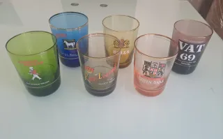 6 Copos de Colecção