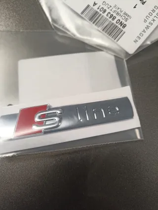 Logotipo S line Audi