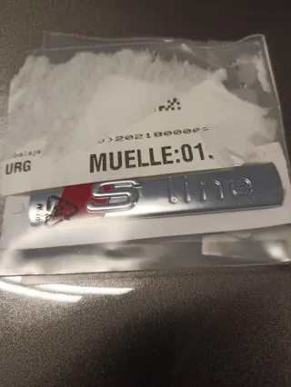 Logotipo S line Audi