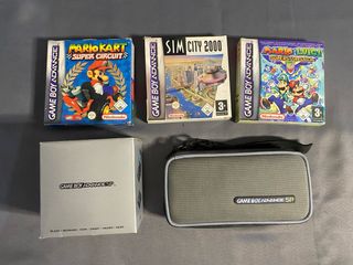 Pack Game Boy Advance SP + Mario & Luigi + Juego