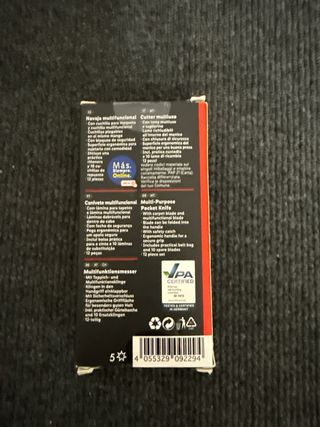 Navaja Multiusos Parkside 12 Piezas