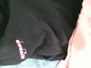 Tuta Diadora nera e rosa, cambio taglia