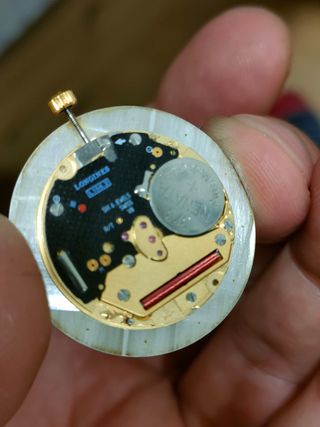 Reloj Longines Dorado y Negro