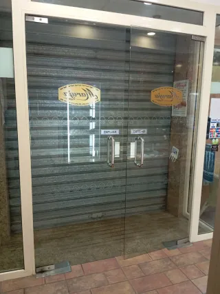 Puertas de entrada de cristal