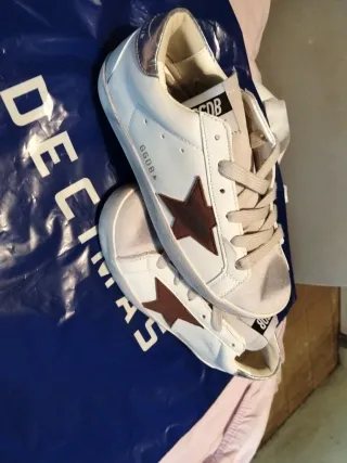 Zapatillas Golden Goose Marrones y Blancas