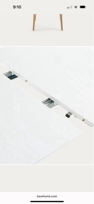 Mesa redonda extensible madera