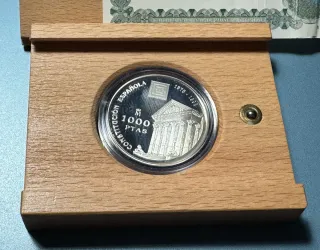 1000 Pesetas 1998 Juan Carlos I Proof