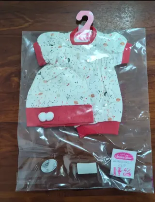 Pack 2 vestidos muñeca Antonio Juan 42cm