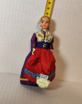 Bambola vintage Abruzzi 8 da collezione