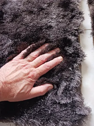 2 Tappeti Shaggy Castor 60x110