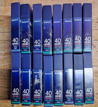 16 Cassette DVCAM Sony PDVM 40