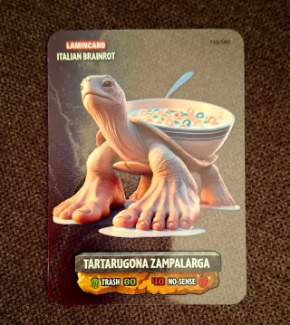 Lamincard Italian Brainrot Serie Multiverse 110/18