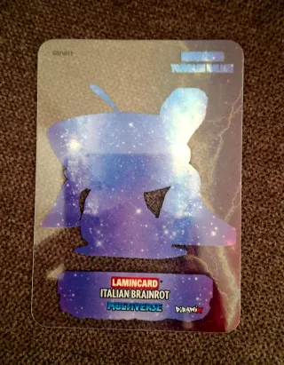 Lamincard Italian Brainrot Serie Multiverse 110/18