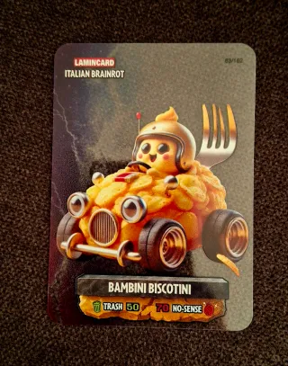 Lamincard Italian Brainrot Serie Multiverse