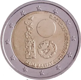 Moneda 2€ Estonia 2018 Conmemorativa