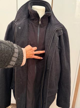 Giaccone Calvin Klein Uomo Grigio M