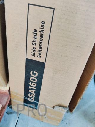 Tenda Laterale in Alluminio, Estensibile - SONGMICS