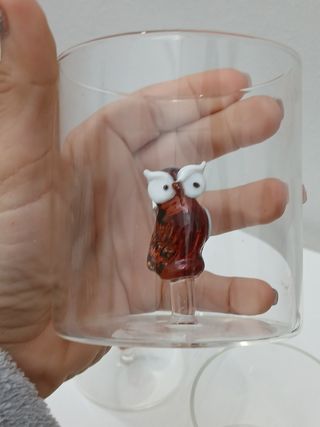 Bicchieri Murano collezione animali