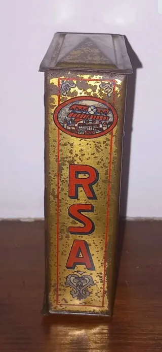 Hucha Rico Hojalata Niños Ahorrando