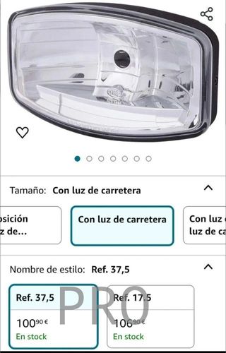 Faro de carretera - Jumbo 320 - 24/12V