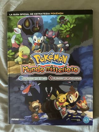 Guía Oficial Pokémon Mundo Misterioso (Nintendo DS