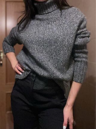 Jersey Jake's jaspeado gris Talla M