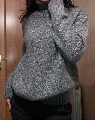 Jersey Jake's jaspeado gris Talla M