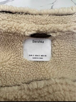 Chaqueta aviador forrada marrón