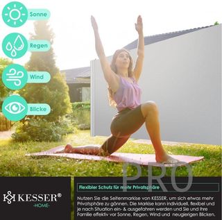 Tenda laterale in alluminio estensibile - Kesser
